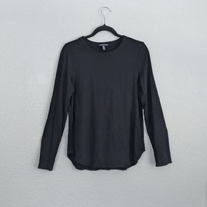 Eileen Fisher Black Long Sleeve Top